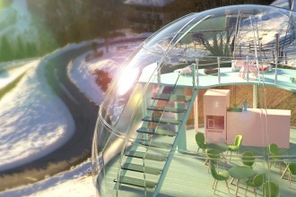 “網(wǎng)紅星空泡泡屋”浪漫到極致，快來躺著數(shù)星星吧！